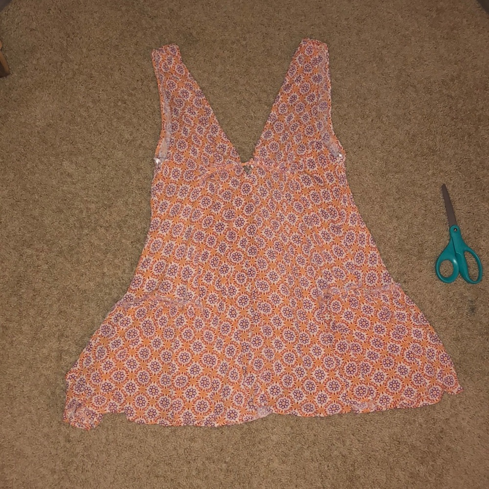 Fun, floral swing dress or tunic top